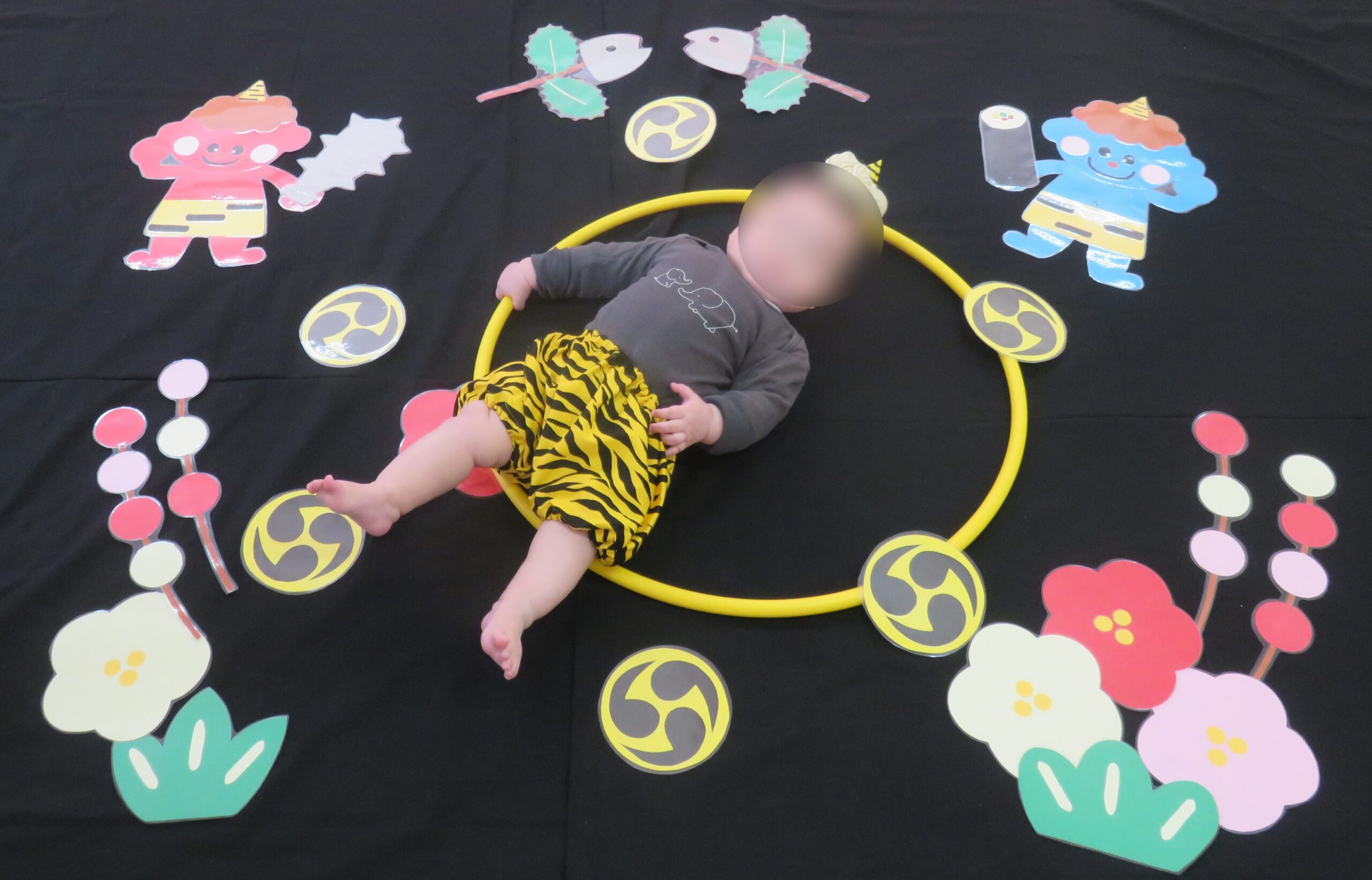 助産師さんとお話TIME～お昼寝アート～（１月）